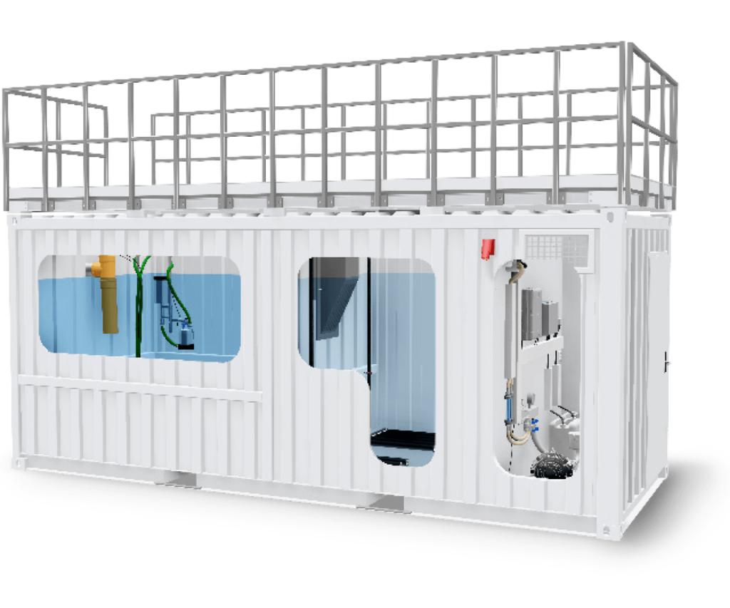 WSB® clean flex - Mobile Kläranlagen Containerlösungen